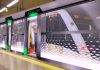 prototipo tren automático y pantallas en anden Linea 6 Metro de Madrid