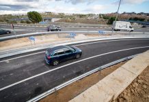 Apertura del tercer carril desde la M-513 y avda. Infante D. Luis a la autovía M-50 en Boadilla del Monte 19 diciembre 2024