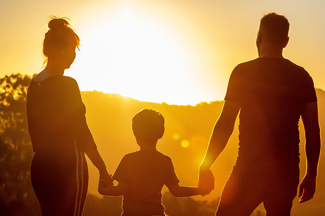Natalidad Imagen de familia unida