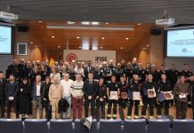 Reconocimiento a bomberos de la Comunidad de Madrid diciembre 2024