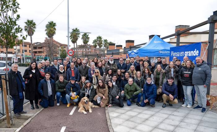 Acto de afiliados del PP en Boadilla del Monte enero 2025