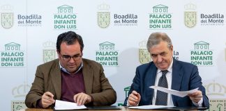 Firma del convenio de colaboración Ayto. Boadilla del Monte y Colegio Oficial de Arquitectos de Madrid 15 enero 2025