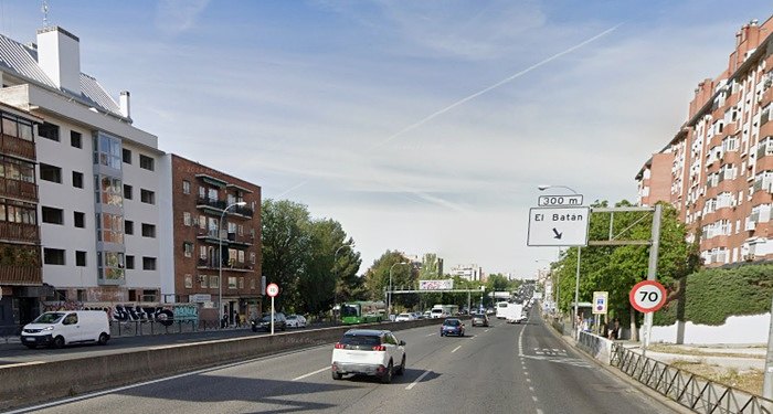 autovía A5 Madrid barrio de Batán futuro Paseo Verde del Suroeste