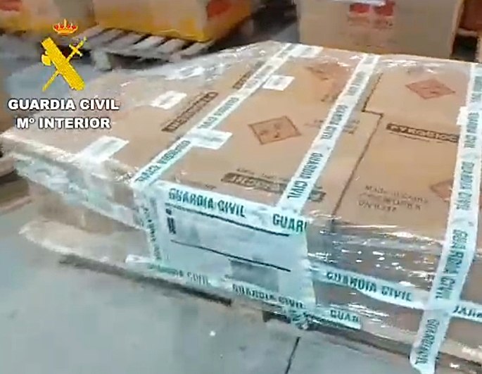 pirotecnia ilegal en Humanes Guardia Civil Comunidad de Madrid enero 2025