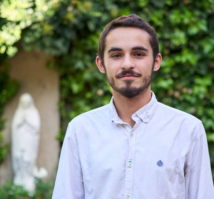 Javier Vinagrero, seminarista de la parroquia Santo Cristo de la Misericordia de Boadilla del Monte 2025