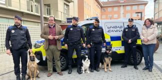 Nuevo vehículo de la Unidad Canina de la Policía Local de Boadilla del Monte