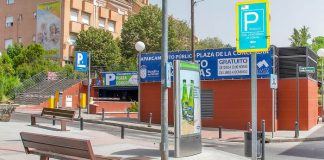 Parking municipal Plaza de la Concordia en Boadilla del Monte