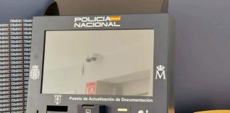 Punto de Actualización de Documentación en la comunidad de Madrid de la Policía Nacional febrero 2025