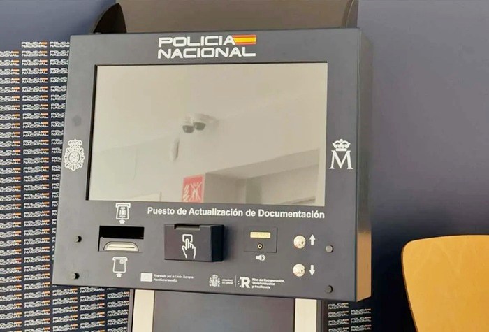 Punto de Actualización de Documentación en la comunidad de Madrid de la Policía Nacional febrero 2025