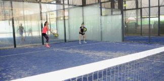 pista de padel en el centro deportivo Republic Space de Boadilla del Monte