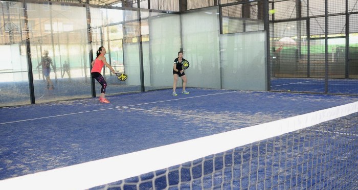 pista de padel en el centro deportivo Republic Space de Boadilla del Monte