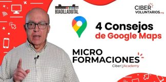 4 trucos de Google Maps de la mano de Cibervoluntarios y Boadilladigital
