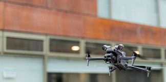 Dron de la Policía Local de Boadilla del Monte con inteligencia artificial y realidad aumentada marzo 2025