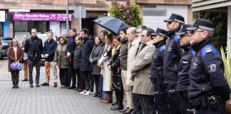 Minuto de silencio en memoria de las víctimas del 11M en el Ayto. Boadilla del Monte 11 marzo 2025