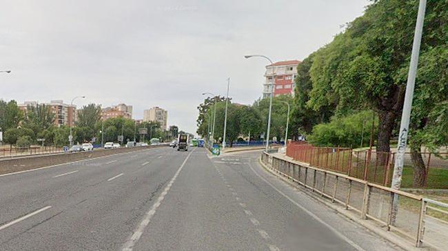 Autovía A-5 enlace con carretera de Boadilla del Monte