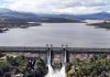Pantano Riosequillo en la Comunidad de Madrid marzo 2025