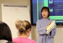 Profesora de coreano Foto Universidad Autonoma de Nuevo Leon