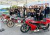 motos de Angel Nieto en la concentración motera Lobos de hierro en Boadilla del Monte 2024