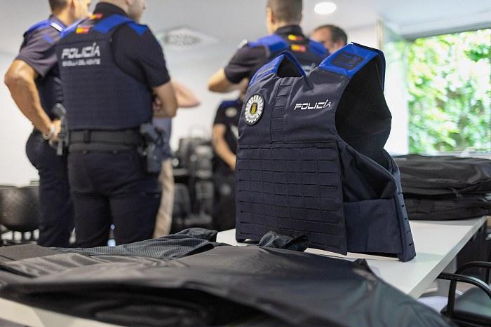 Chaleco antibales Policia Local Boadilla del Monte junio 2025