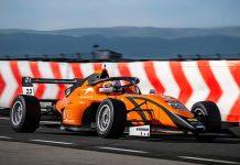 Juan Cota de Boadilla del Monte, piloto de Fórmula 4 en el circuito de Portimao en Portugal junio 2025
