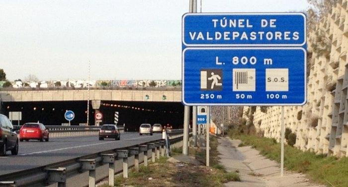 Comienzan las obras de mejora en túneles de Valdepastores y Boadilla del Monte en la autovía M-50 Autovía M-50 M 50 tunel de valdepastores en la M 50 Boadilla del Monte
