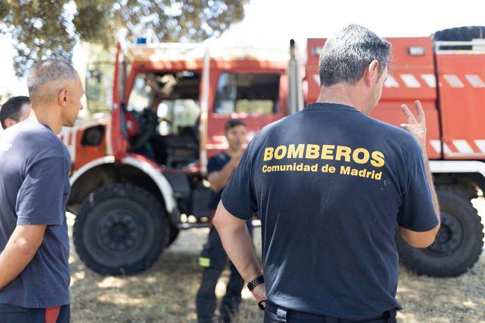 reten de bomberos de la Comunidad de Madrid en Boadilla del Monte junio 2025