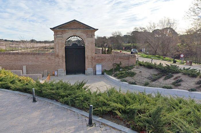Acceso al monte en Boadilla del Monte