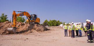 obras de construccion del nuevo parque de bomberos de la Comunidad de Madrid en Villanueva de la Cañada junio 2025