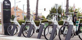 Bicicletas de BIBO servicio del Ayuntamiento de Boadilla del Monte agosto 2025
