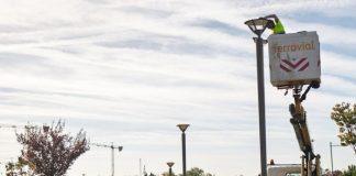 cambio iluminación led en calle de Boadilla del Monte 2025