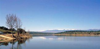 Embalse de Puentes Viejas en la Comunidad de Madrid