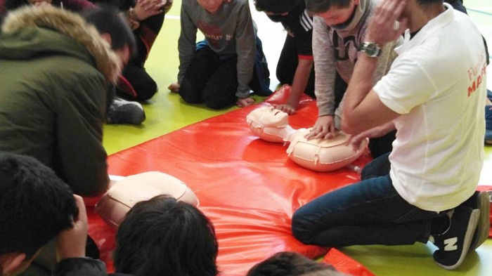 Formación primeros auxilios estudiantes Comunidad de Madrid