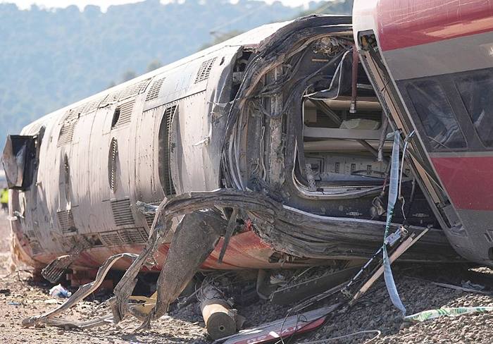 Accidente ferroviario en Adamuz provincia de Córdoba Imagen RTVE