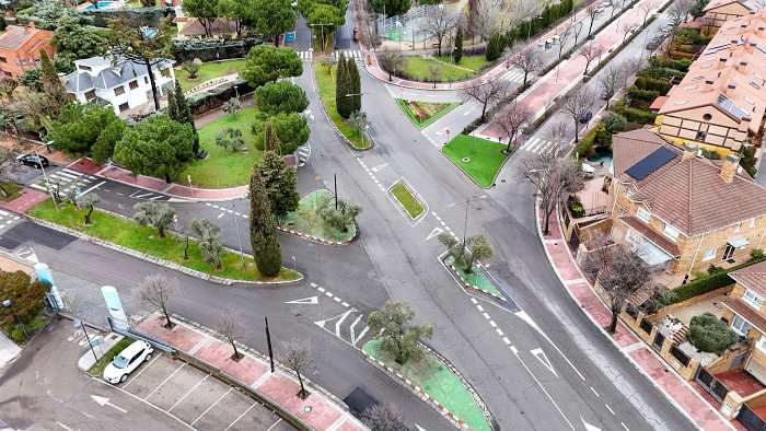 Comienzan las obras de mejora en la Avda. Monte de Segovia de Boadilla del Monte
