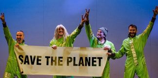 Yllana estrenará en Madrid 'Greenpiss', una mordaz sátira sobre el ecologismo y el consumismo