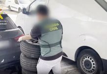 Detenidos por el robo de ruedas de vehículos de alta gama en la Comunidad de Madrid