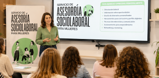 Formacion para el empleo de mujeres en Boadilla del Monte recreacion con IA