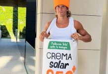 Marcos Llorente disfrazado de crema solar abandera el callo solar para el bronceado2026