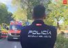 Policía local de Boadilla del Monte en un accidente de tráfico 26 abril 2026