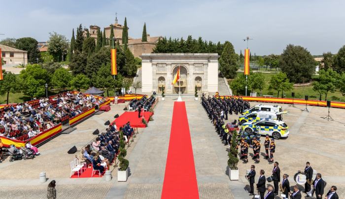 homenaje a la policia local boadilla del monte 23 abril 2026