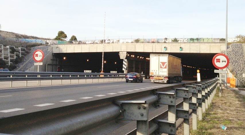 Autovía M-50 tunel de Boadilla del Monte