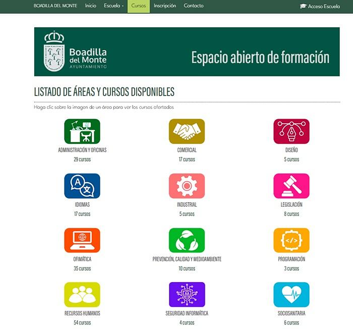Espacio de Formacion online Boadilla del Monte mayo 2026