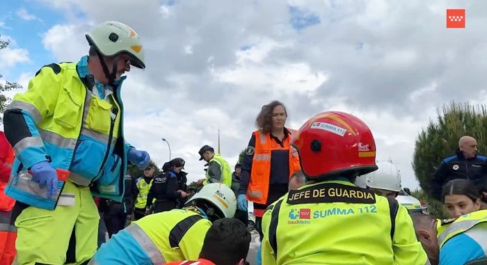 Fallece un motorista de 52 años en un choque frontal en la carretera M-513 en Boadilla del Monte 12 mayo 2026