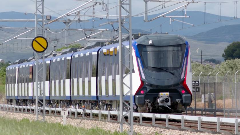 Pruebas nuevos convoyes de Metro de Madrid automáticos linea 6