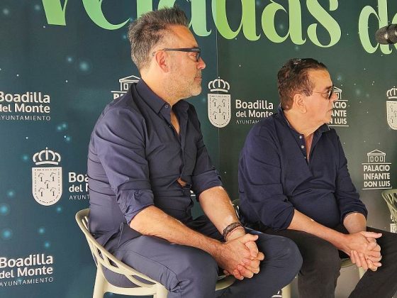 Boadilla del Monte Los cantantes Manuel Quijano y Jaime Urrutia en la presentacion Veladas del Palacio 2026 Foto ARC Boadilladigital