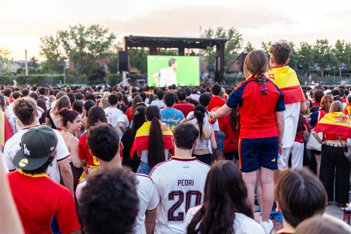 Boadilla del Monte Recinto Ferial pantalla gigante para ver a España en el Mundial 2026