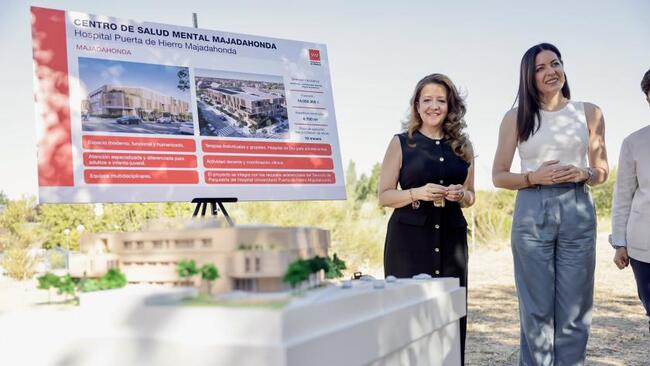 La Comunidad de Madrid invertirá más de 14 millones de euros en el nuevo Centro de Salud Mental de Majadahonda