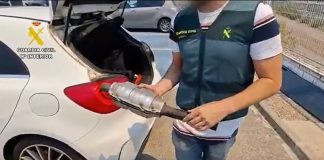 Catalizadores de vehículos en el punto de mira de ladrones
